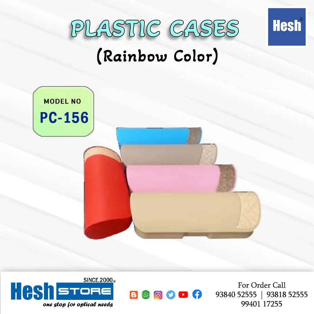 Plastic Eyeglass Case - PC 156 - Heshstore.in