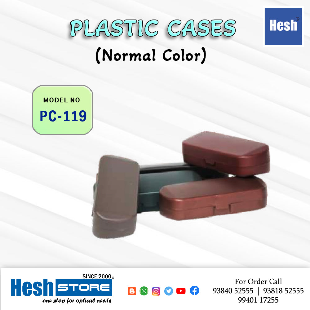 PLASTIC SPECS BOX COLOR