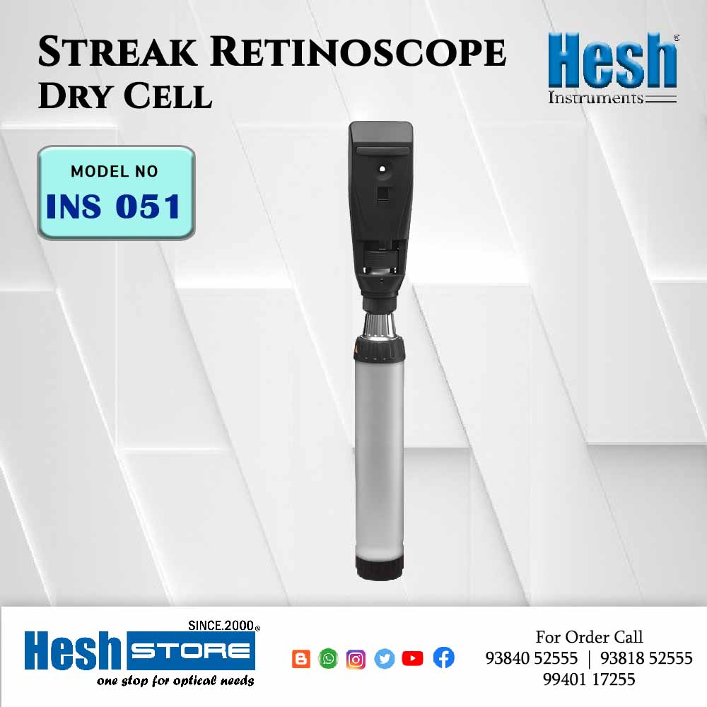 Retinoscope Ind Dry Cell - INS 051