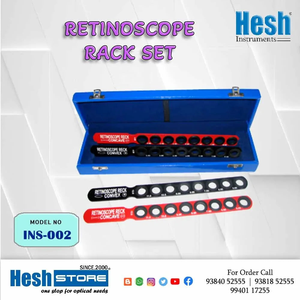 Retinoscope Rack Set - INS 002 - Heshstore.in