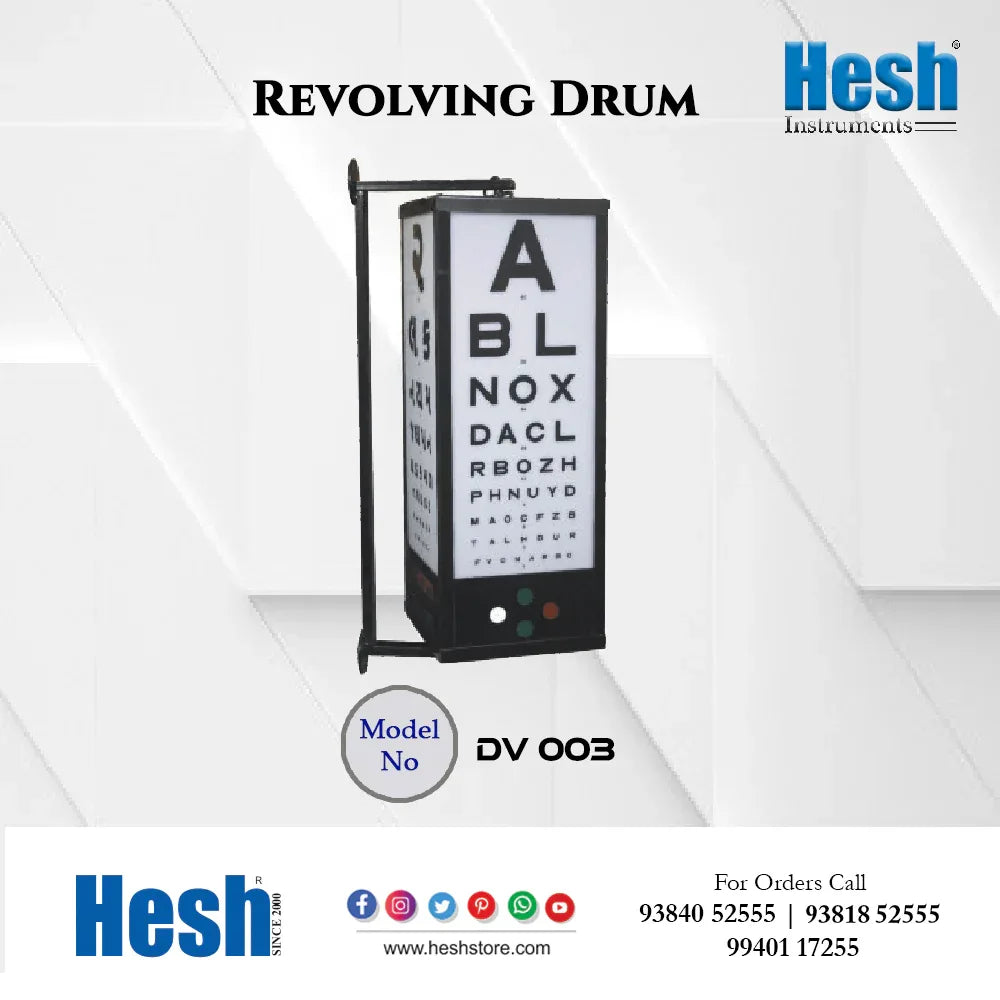 Vision Testing Drum Revolving - DV 003 - Heshstore.in