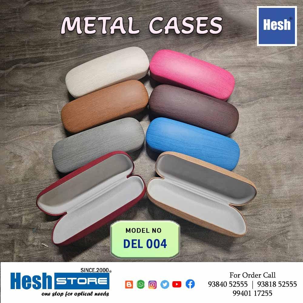 PU Leather Metal Cases - Del 004 - Heshstore.in
