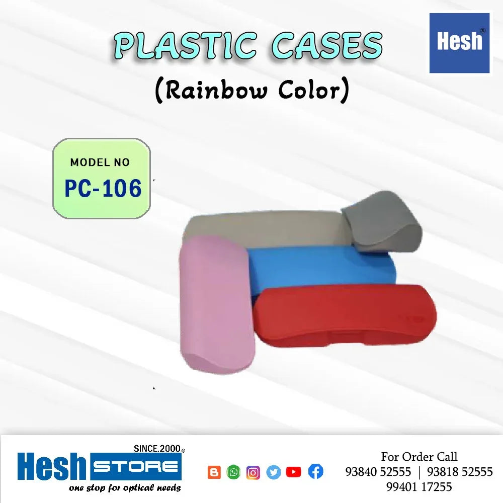 Plastic Eyeglass Case - PC 106 - Heshstore.in
