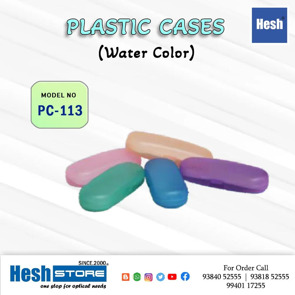 Plastic Eyeglass Case - PC 113 - Heshstore.in