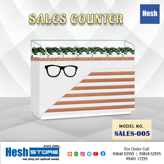 Sales Counter - Door Storage & 2 Drawer - Sales 005