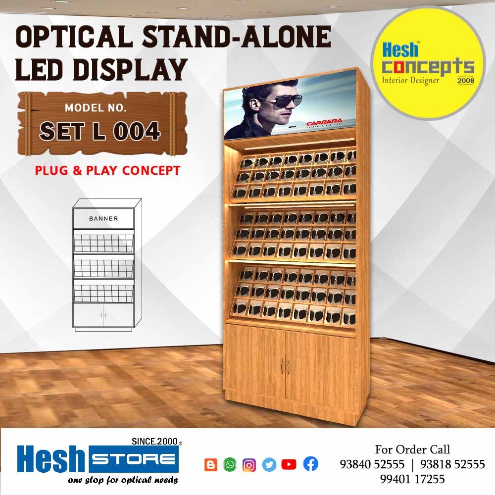 Wall Stand Alone Display Unit LED - SET L004