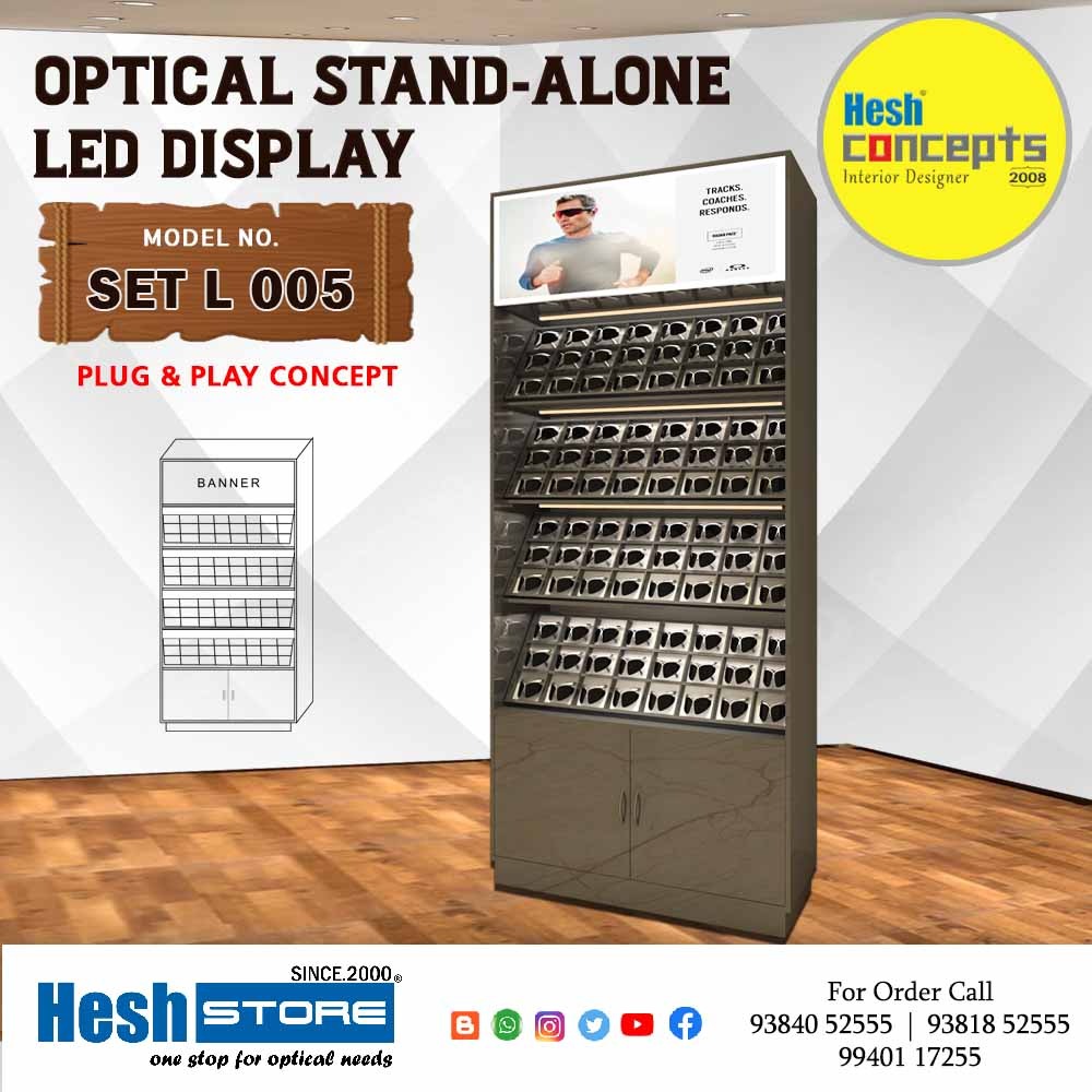 Wall Stand Alone Display Unit LED - SET L005