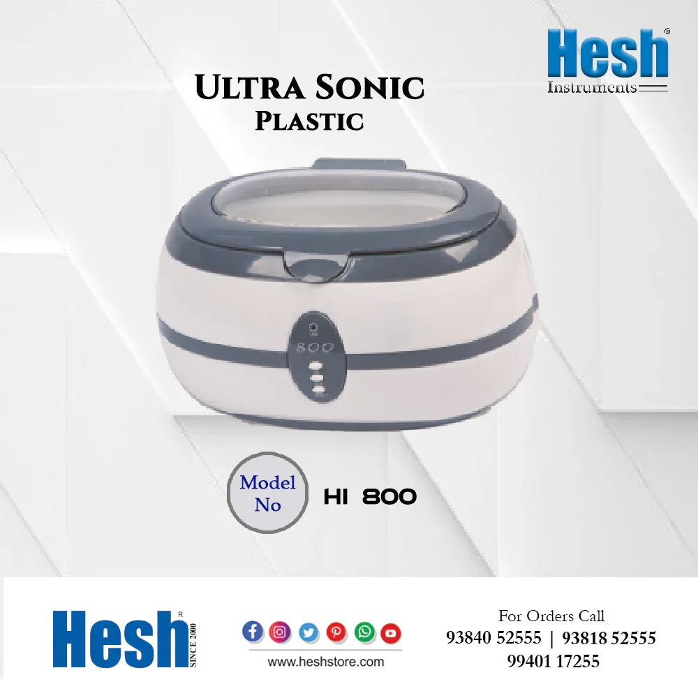 Ultrasonic Machine - Plastic Body - HI 800 - Heshstore.in