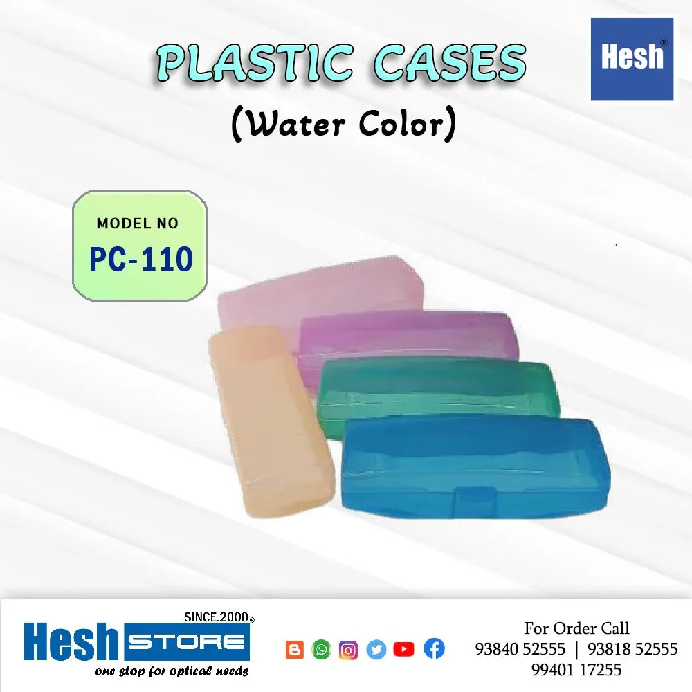Plastic Hard Spectacle Case - PC 110 - Heshstore.in