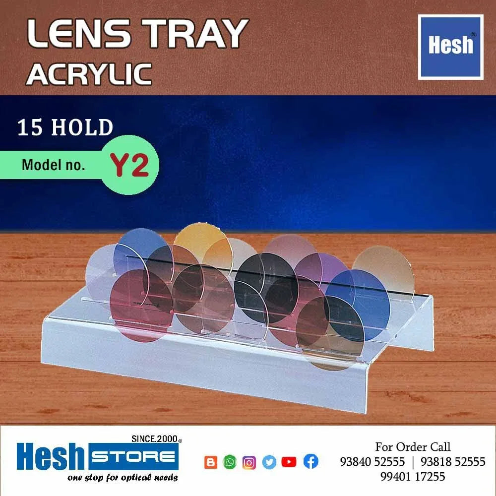 Acrylic Lens Stand - Y2 - Heshstore.in