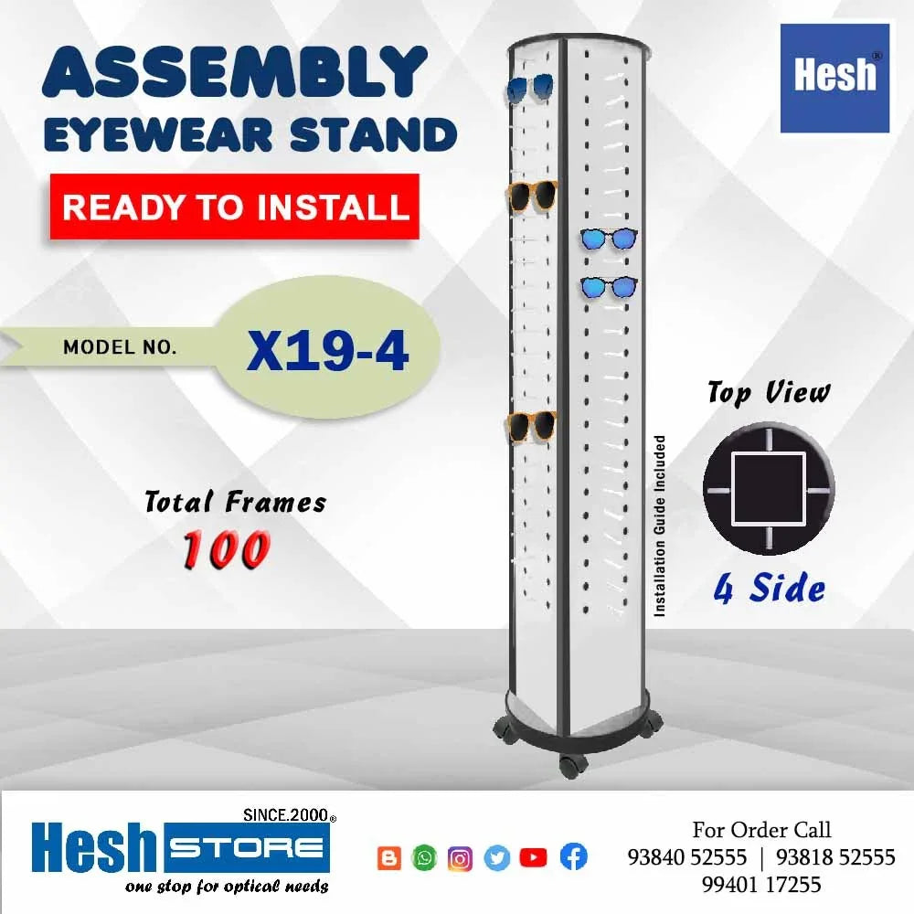 Assembly Floor Stand - X19 - 4 Side - Heshstore.in