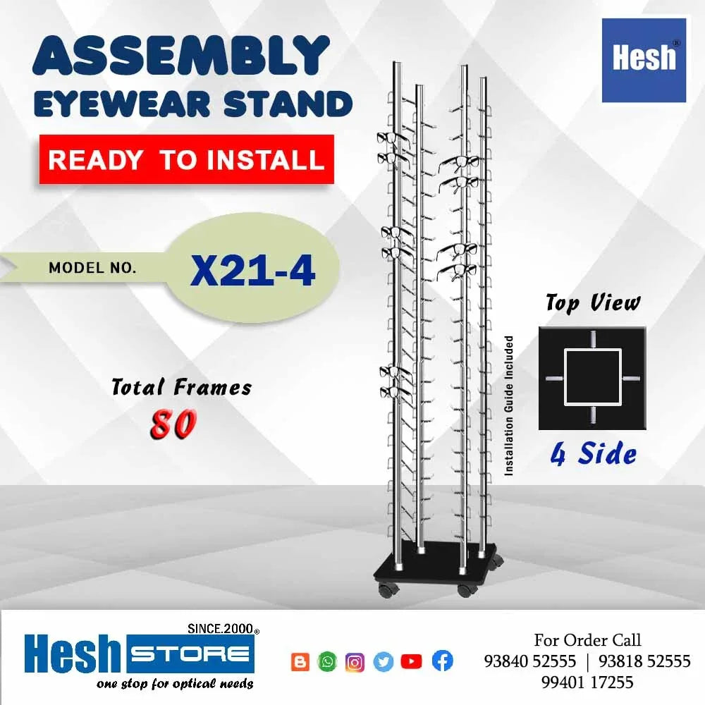 Assembly Floor Stand - X21 - 4 Side - Heshstore.in