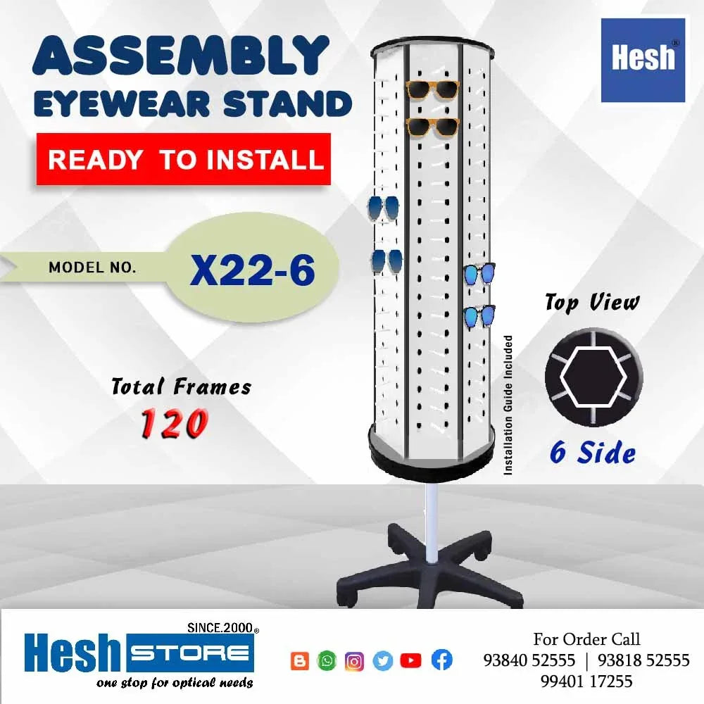 Assembly Floor Stand - X22 - 6 Side - Heshstore.in
