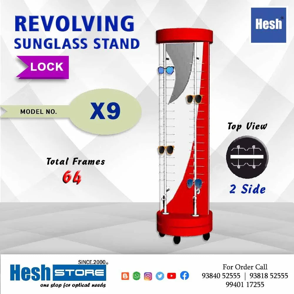 Revolving Floor Stand - X9 - Heshstore.in