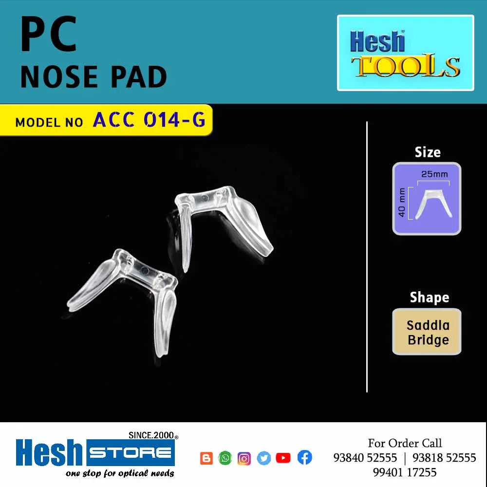 Nose Pads - PC - ACC 014 G - Heshstore.in