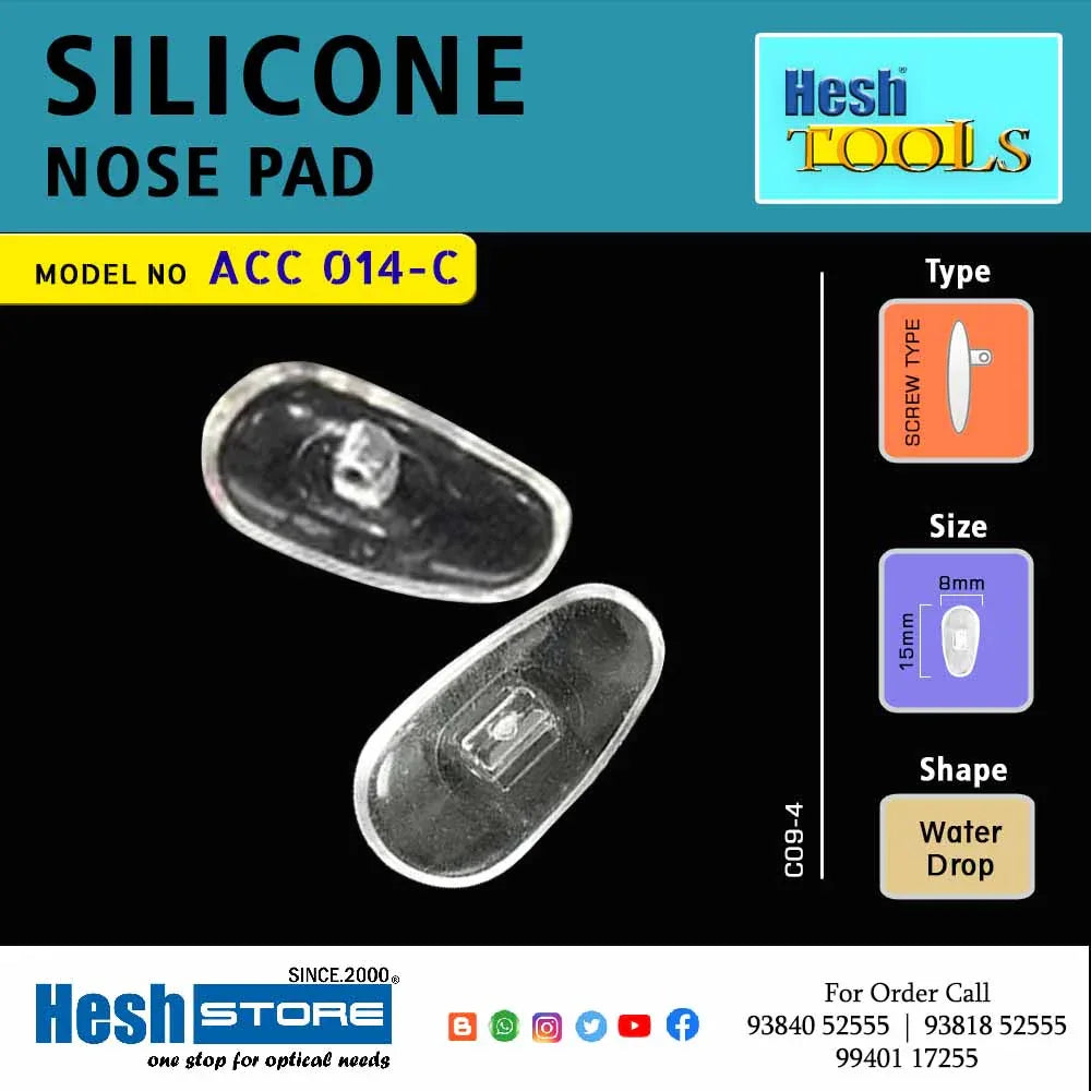Nose Pads - SILICONE - ACC 014 C - Heshstore.in