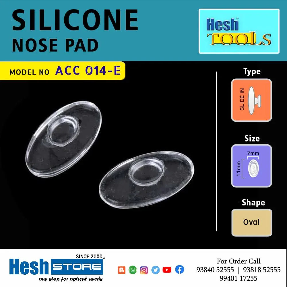 Nose Pads - SILICONE - ACC 014 E - Heshstore.in