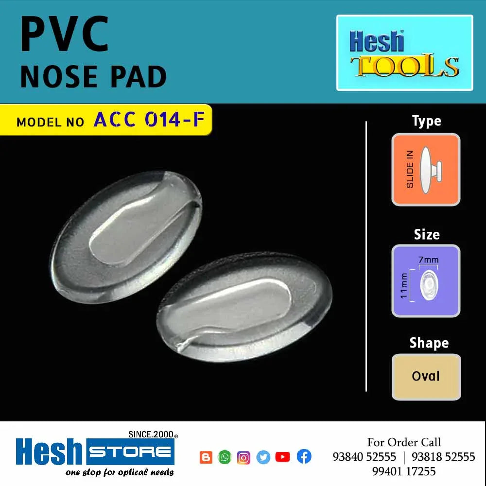 Nose Pads - PVC - ACC 014 F - Heshstore.in