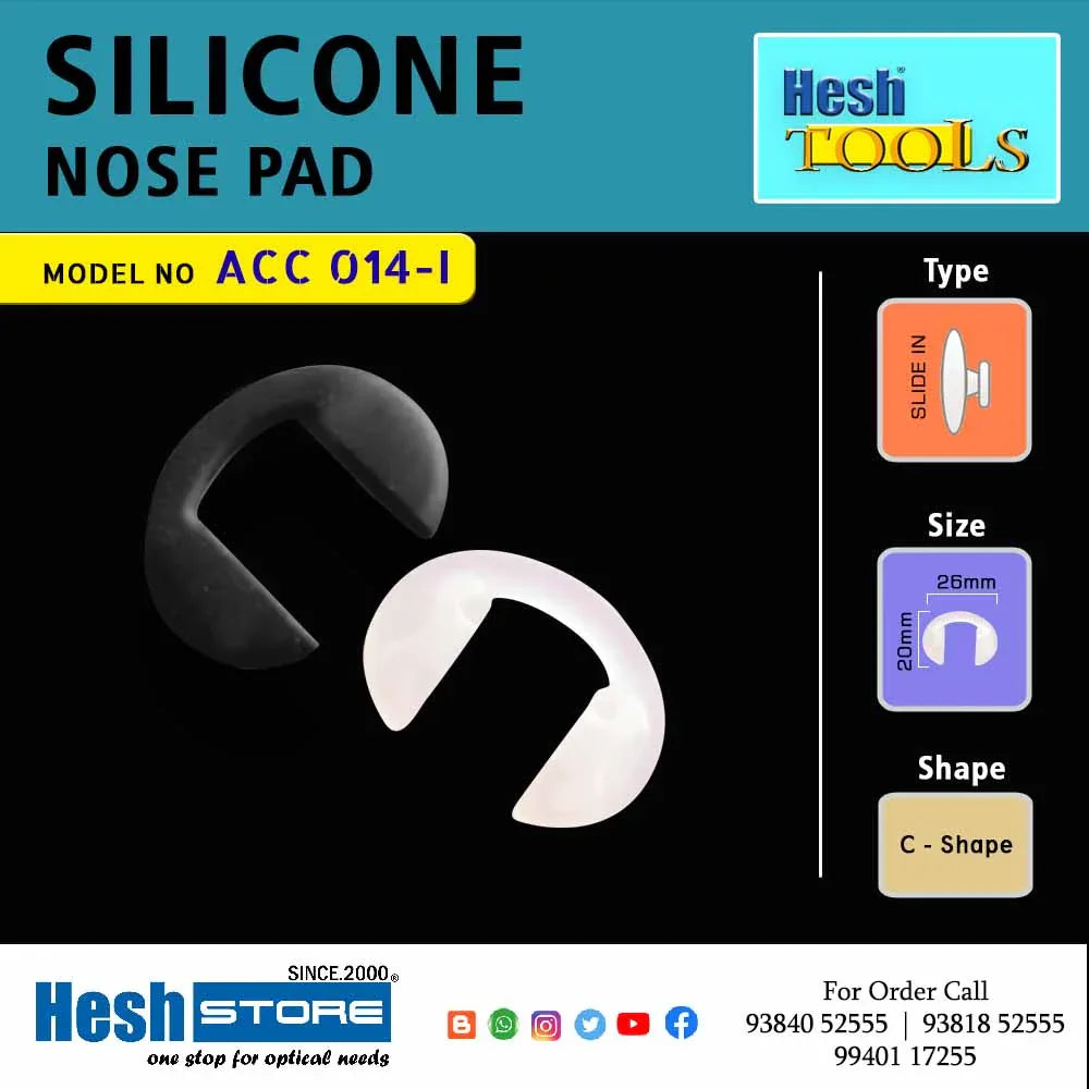 Nose Pads - SILICONE - ACC 014 I - Heshstore.in