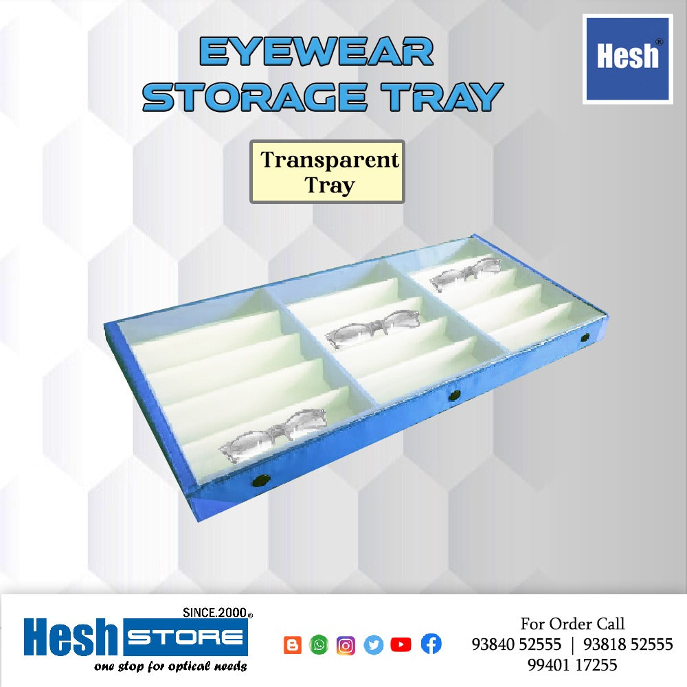Poly Transparent Storage Tray - Tray 005
