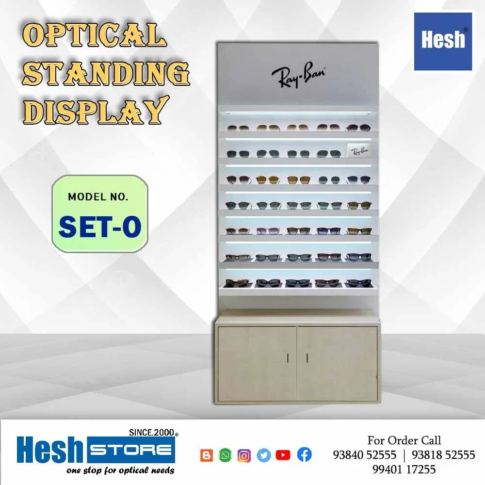 Floor Display Eyewear Frame Stands - SET O - Heshstore.in
