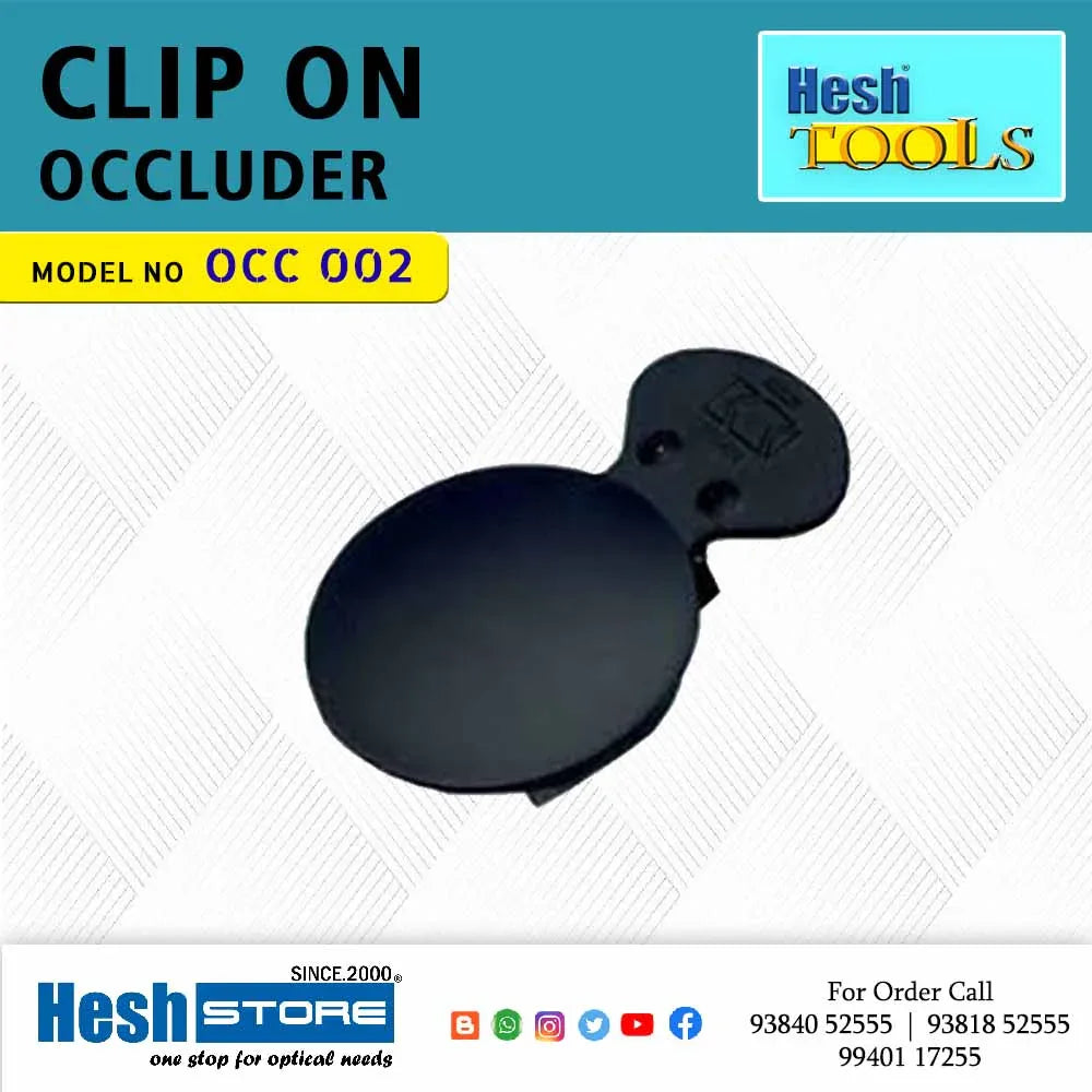 Clip On Occluder - 5 Pcs - OCC 002 - Heshstore.in