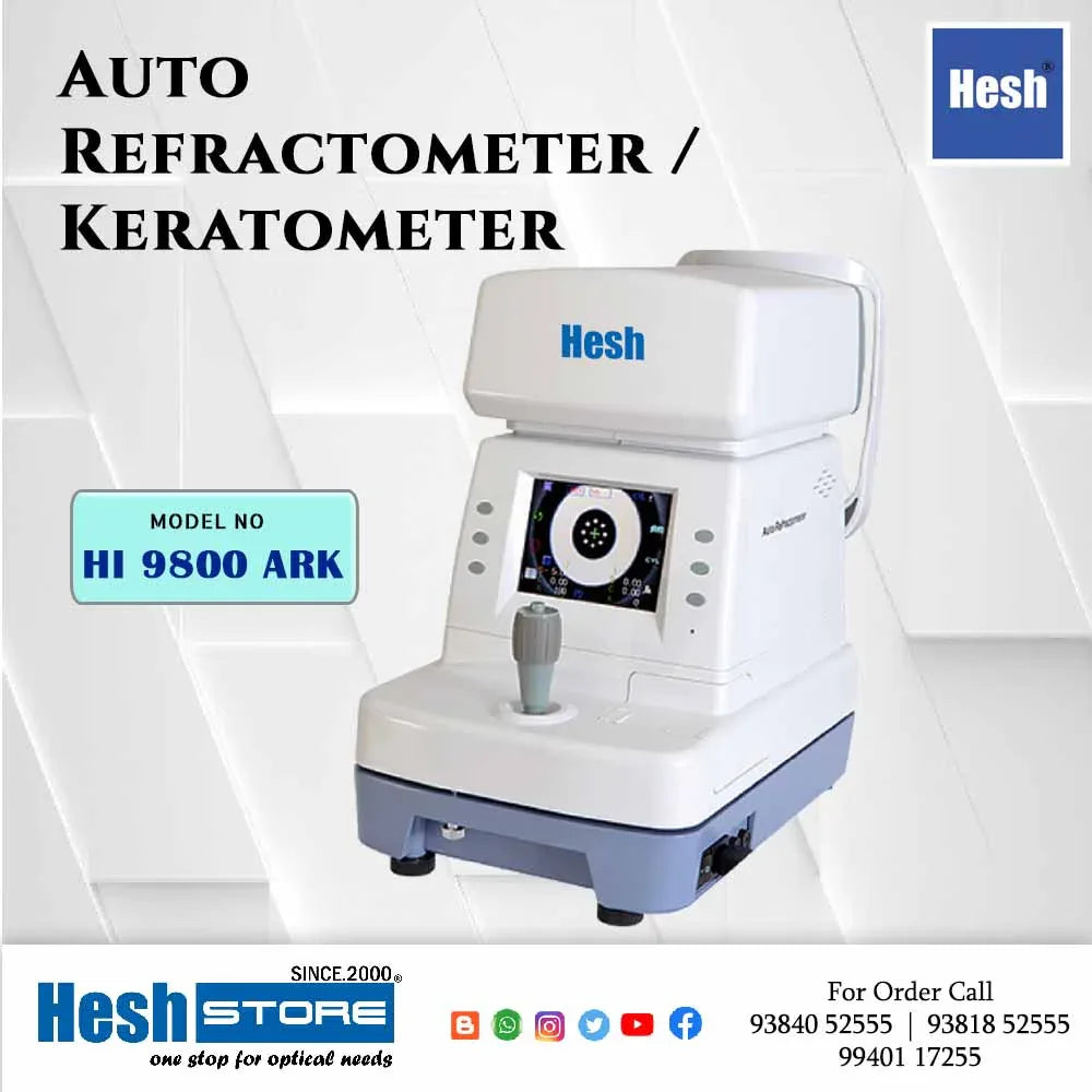 Auto Ref & Keractometer HI 9800 ARK - Heshstore.in