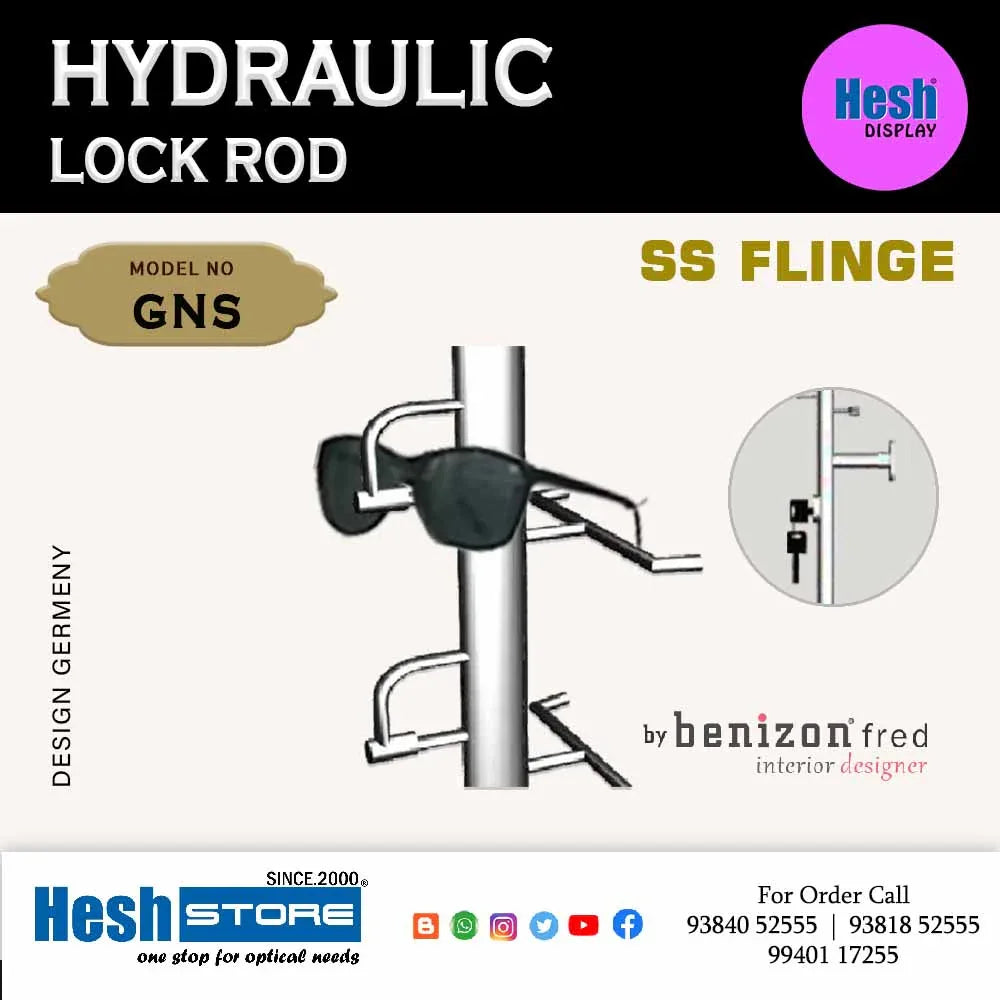 Imp Hydraulic Lock Rod with SS Flinge - GNS - Heshstore.in