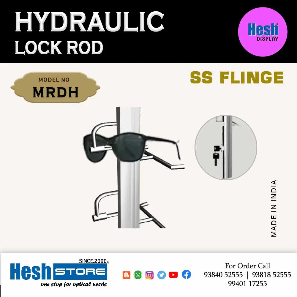 Hydraulic Lock Rod with SS Flinge - MRDH - Heshstore.in