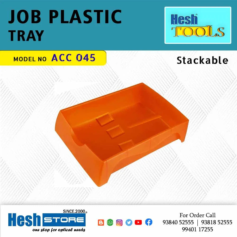 Job Plastic Tray - 5 Pcs - ACC 045 - Heshstore.in
