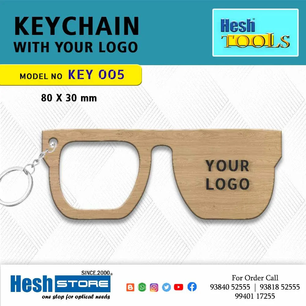 Key Chain LOGO - Personalised - Heshstore.in