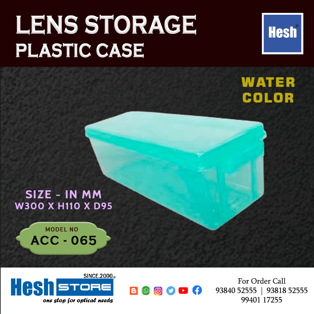 Lens Storage Plastic Case - ACC 065