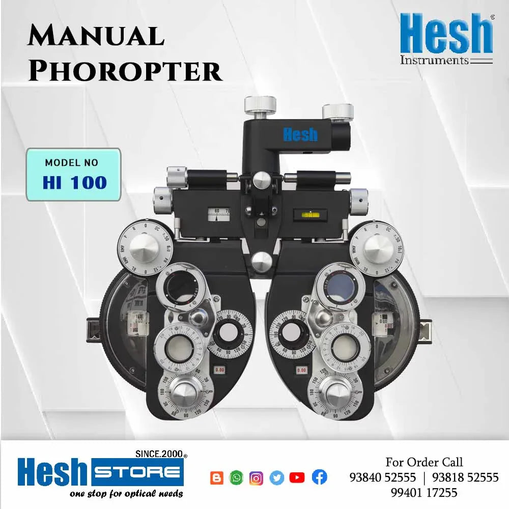 Manual Phoropter - HI 1 00 - Heshstore.in