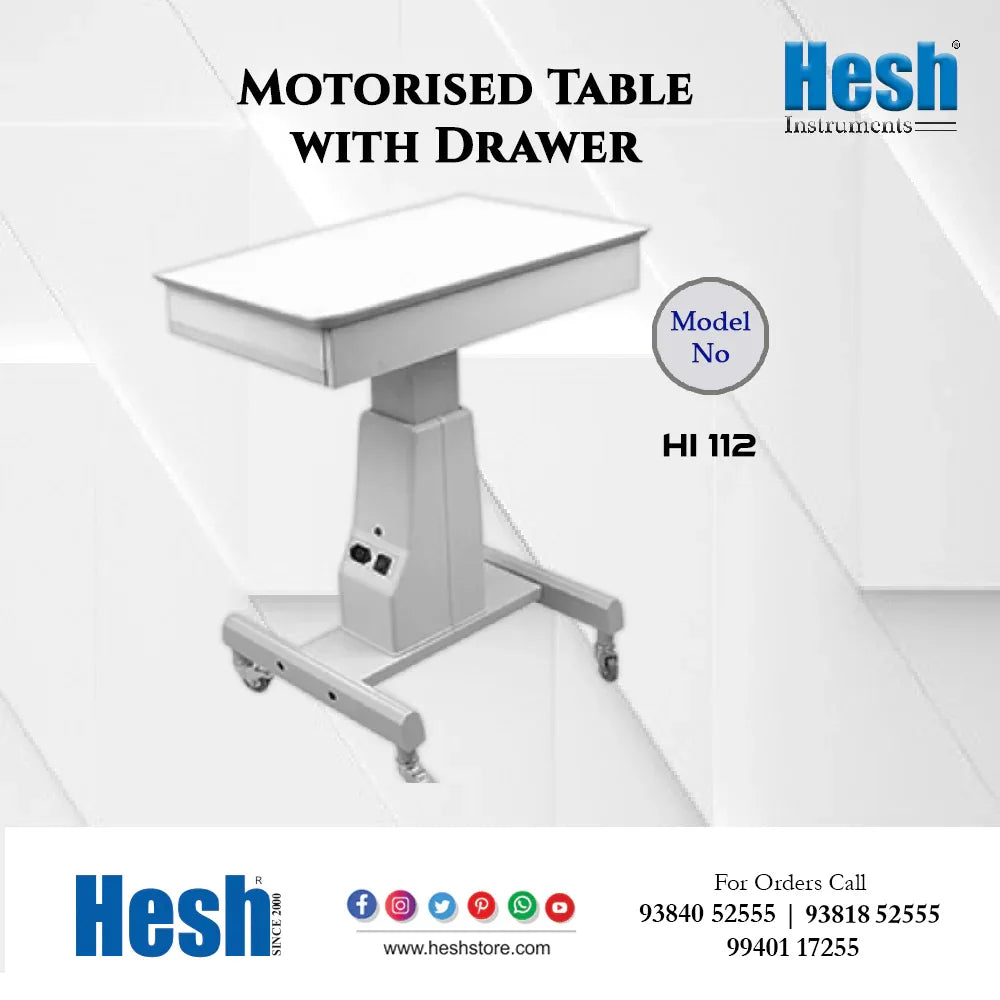 Motorized Table With Drawer - HI 112 - Heshstore.in