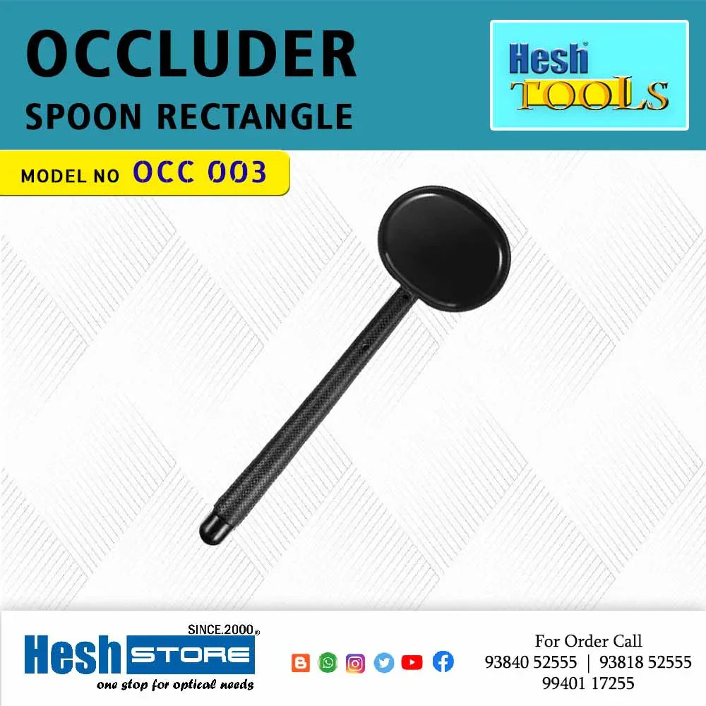 Occluder Spoon Rectangle - OCC 003 - Heshstore.in