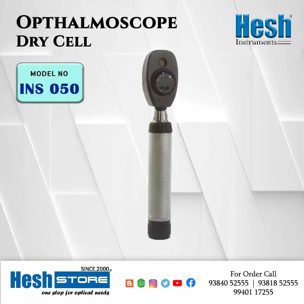 Opthalmoscope Ind Dry Cell - INS 050 - Heshstore.in