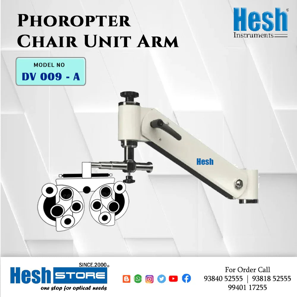Phoropter Chair Unit Arm - DV 009 A - Heshstore.in