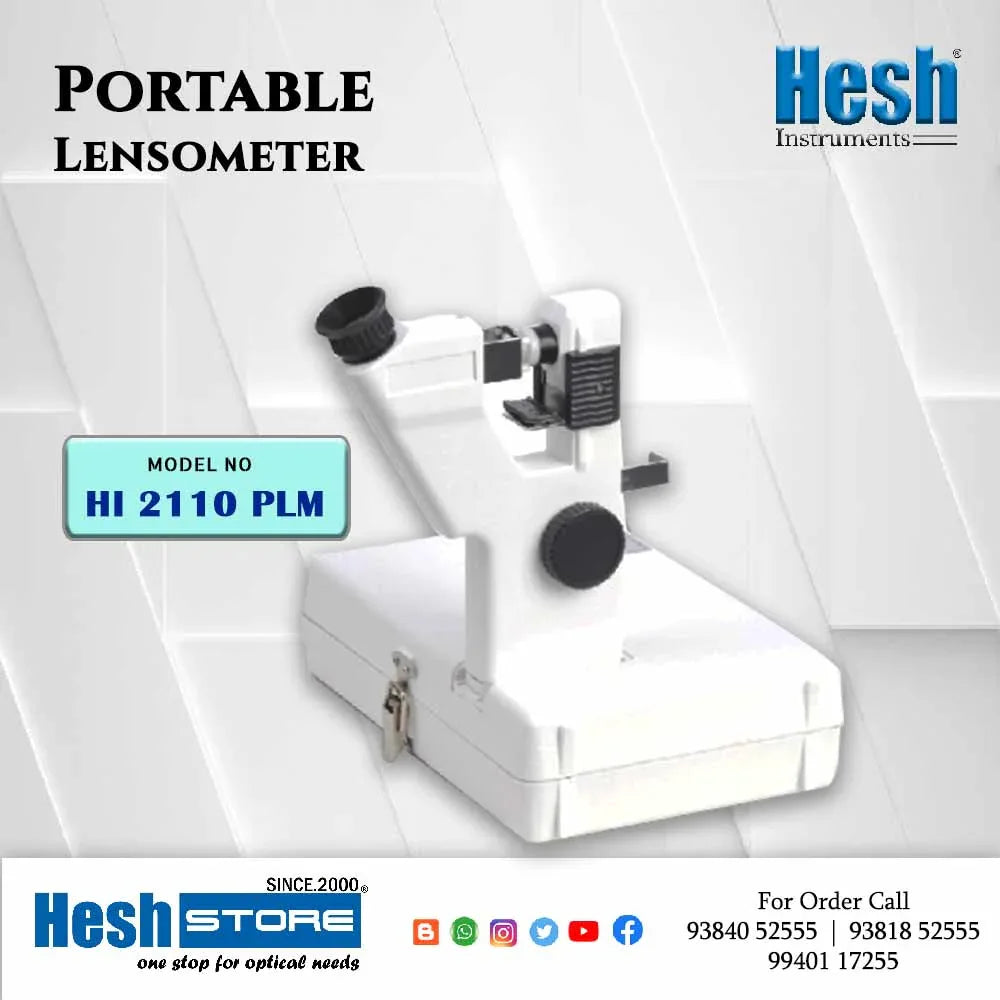 Portable Manual Lensometer - HI 2110 PLM - Heshstore.in