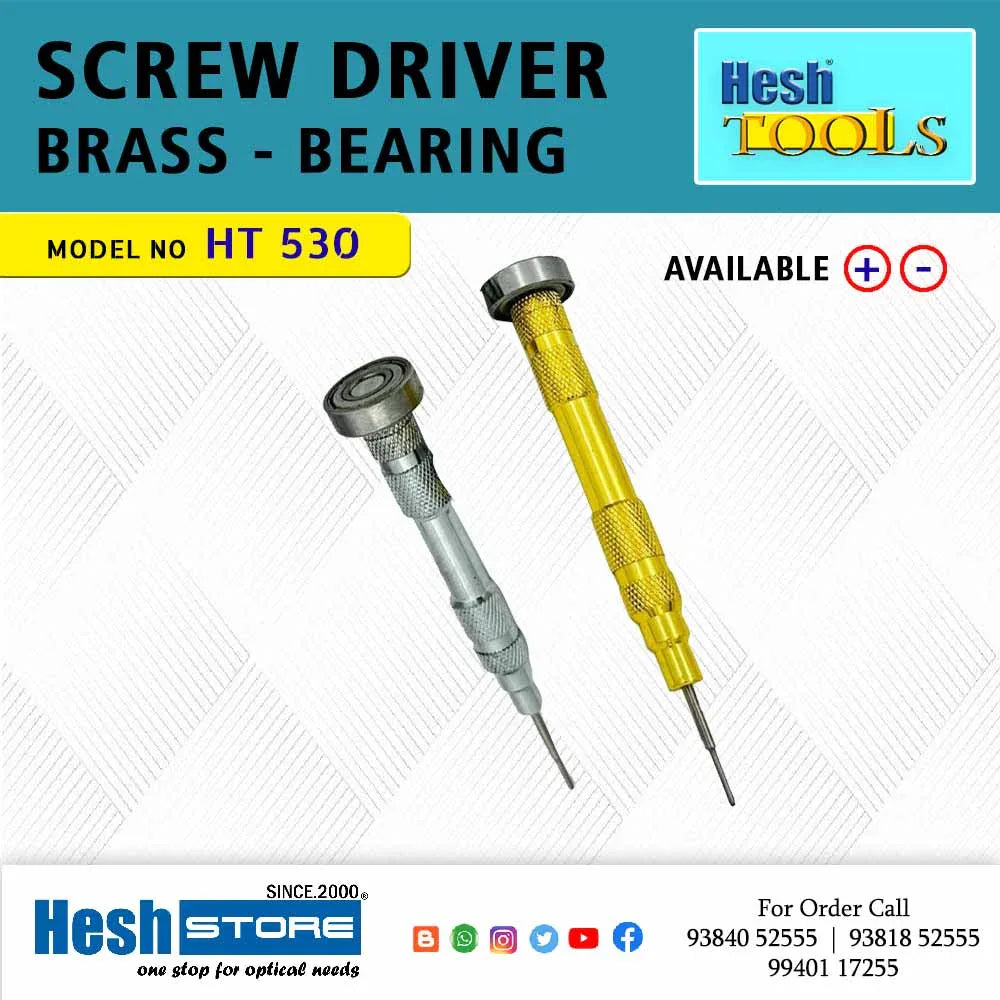 Screw Driver - Brass Bearing - HT 530 - Heshstore.in