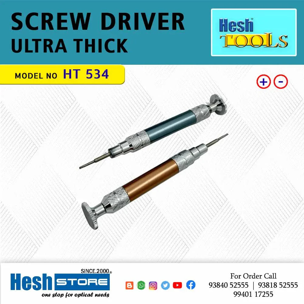 Screw Driver - Ultra Thick - HT 534 - Heshstore.in