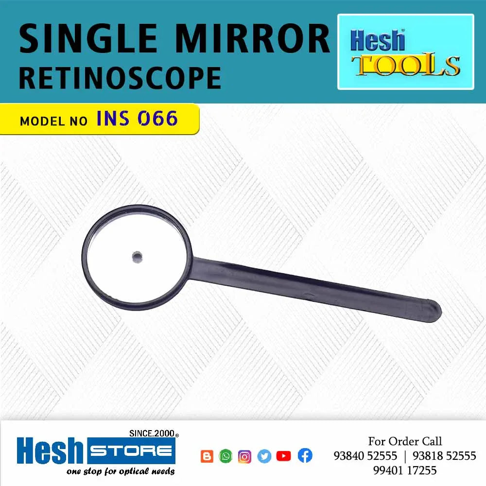 Single Mirror Retinoscope - INS 066 - Heshstore.in