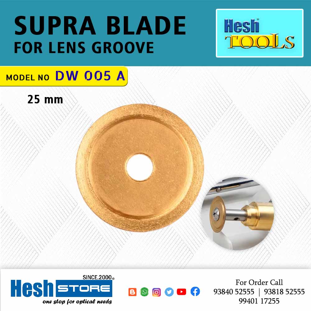 Supra Grooving Blade - DW 005