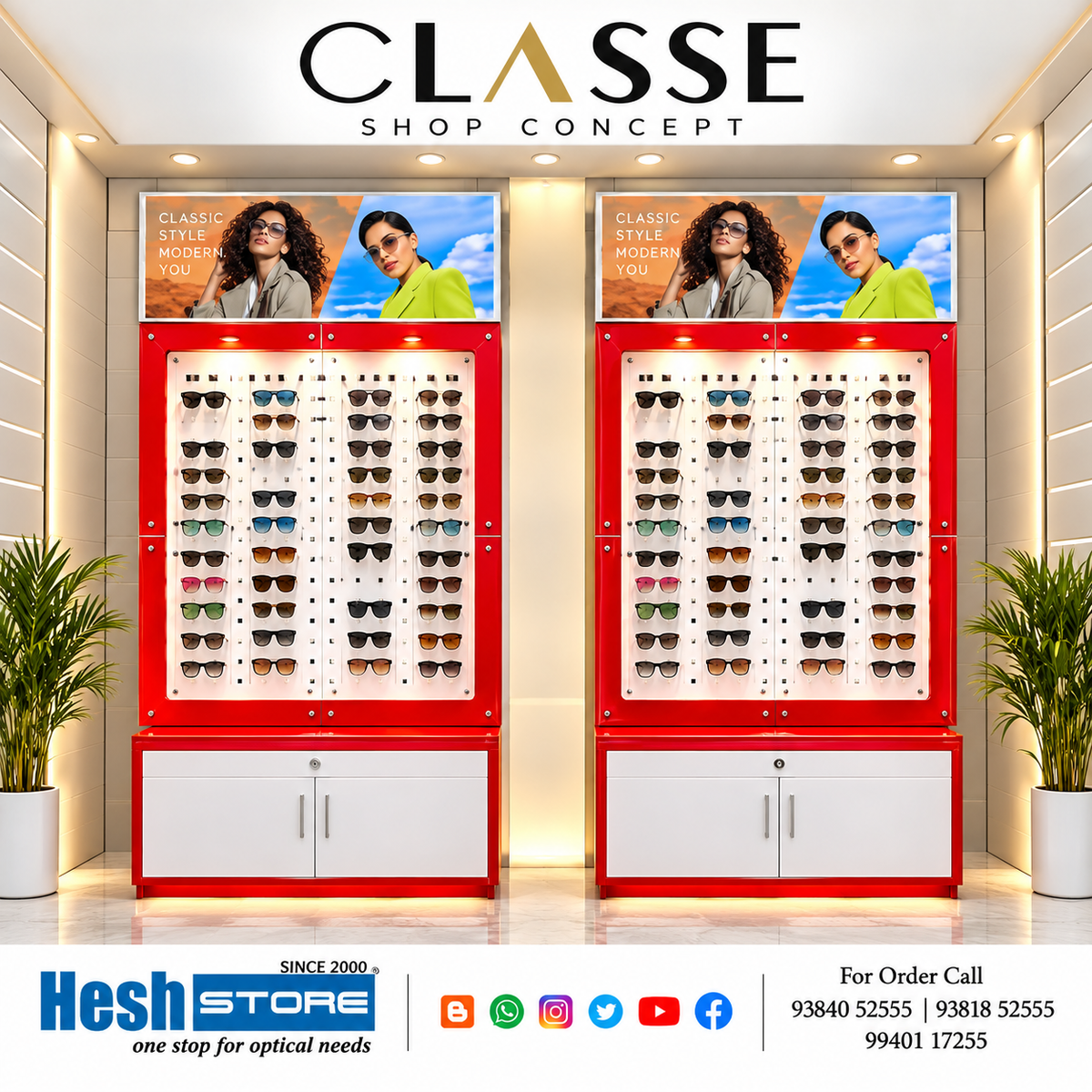 Optical Showroom Concepts - Heshstore.in