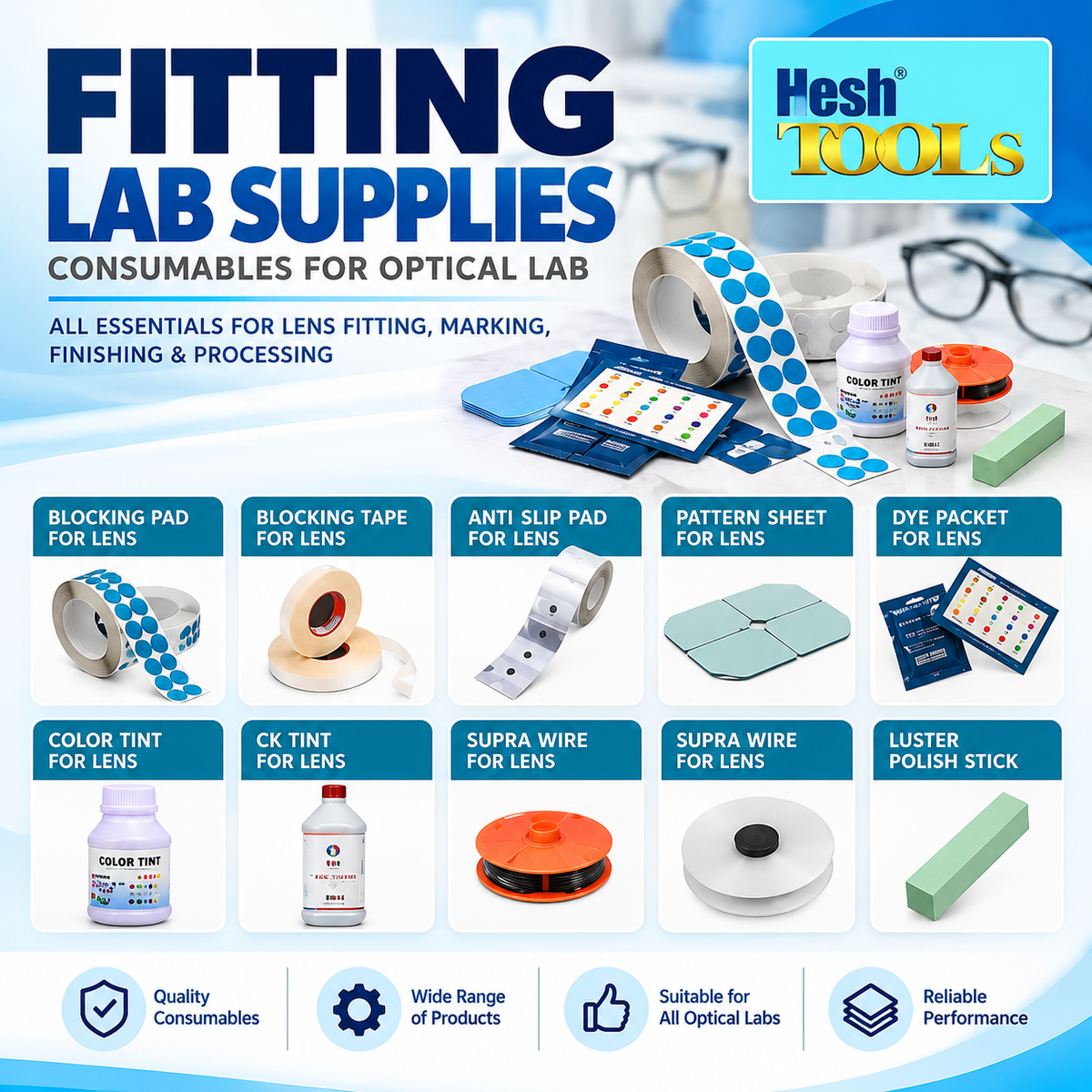 Fitting Lab Supplies