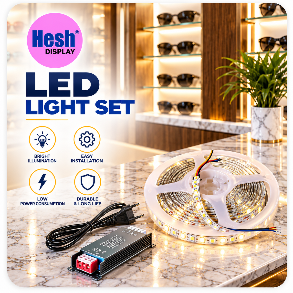 Display Accessories & Led Lights