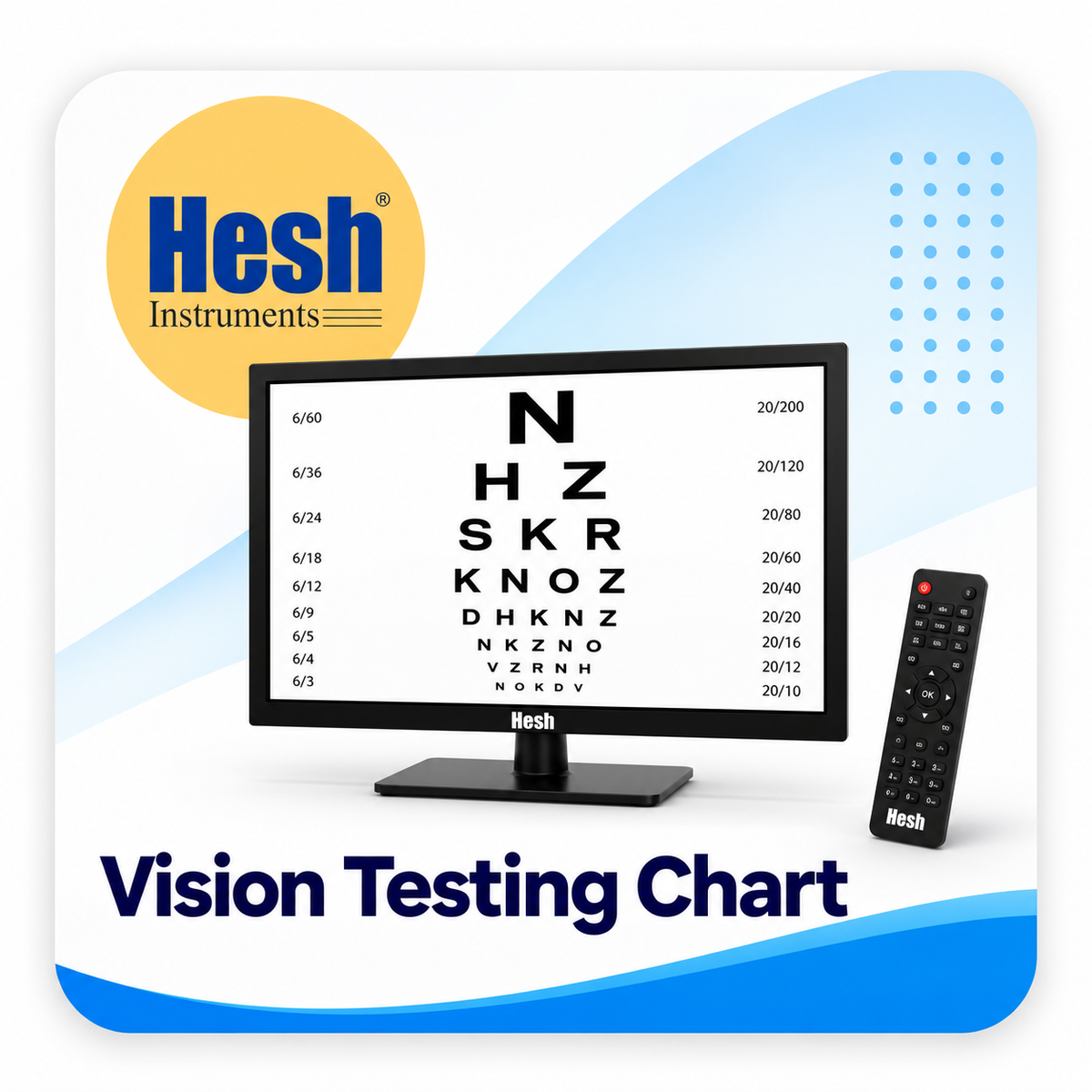 Vision Testing Chart