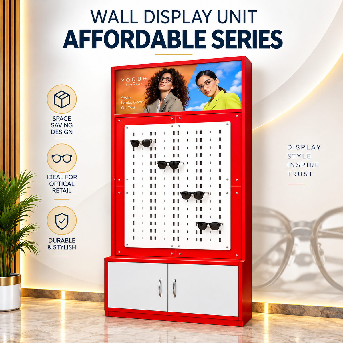 Wall Display Unit - AFFORDABLE SERIES