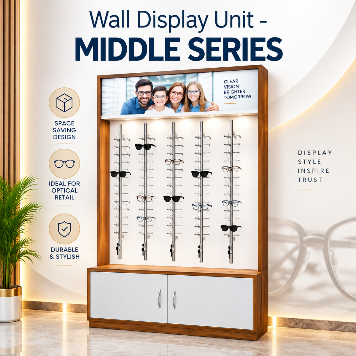 Wall Display Unit - MIDDLE SERIES