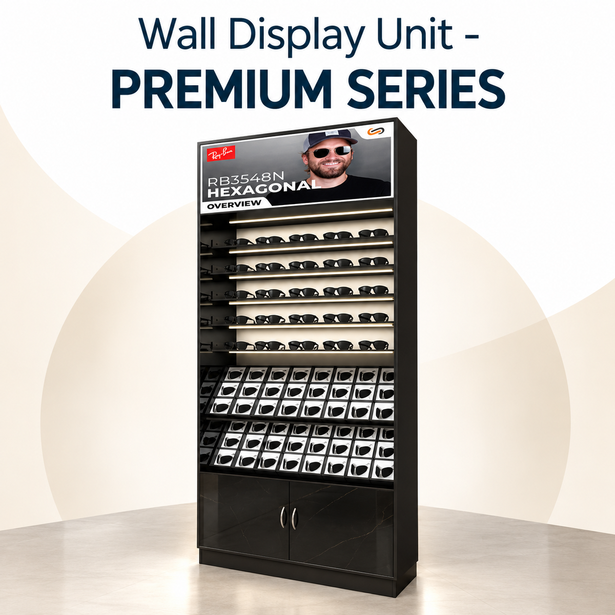 Wall Display Unit - PREMIUM SERIES