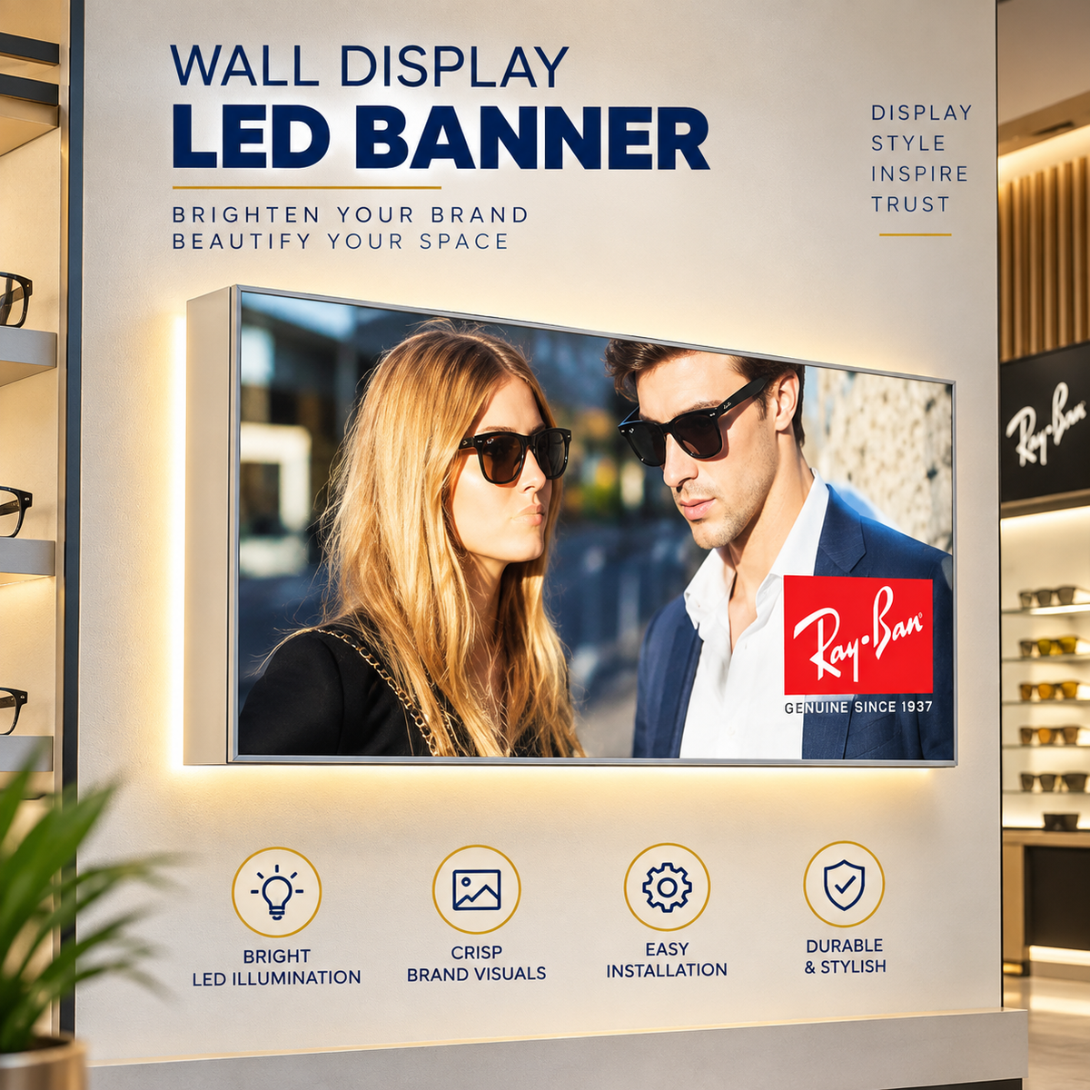 Wall Display Led Banner